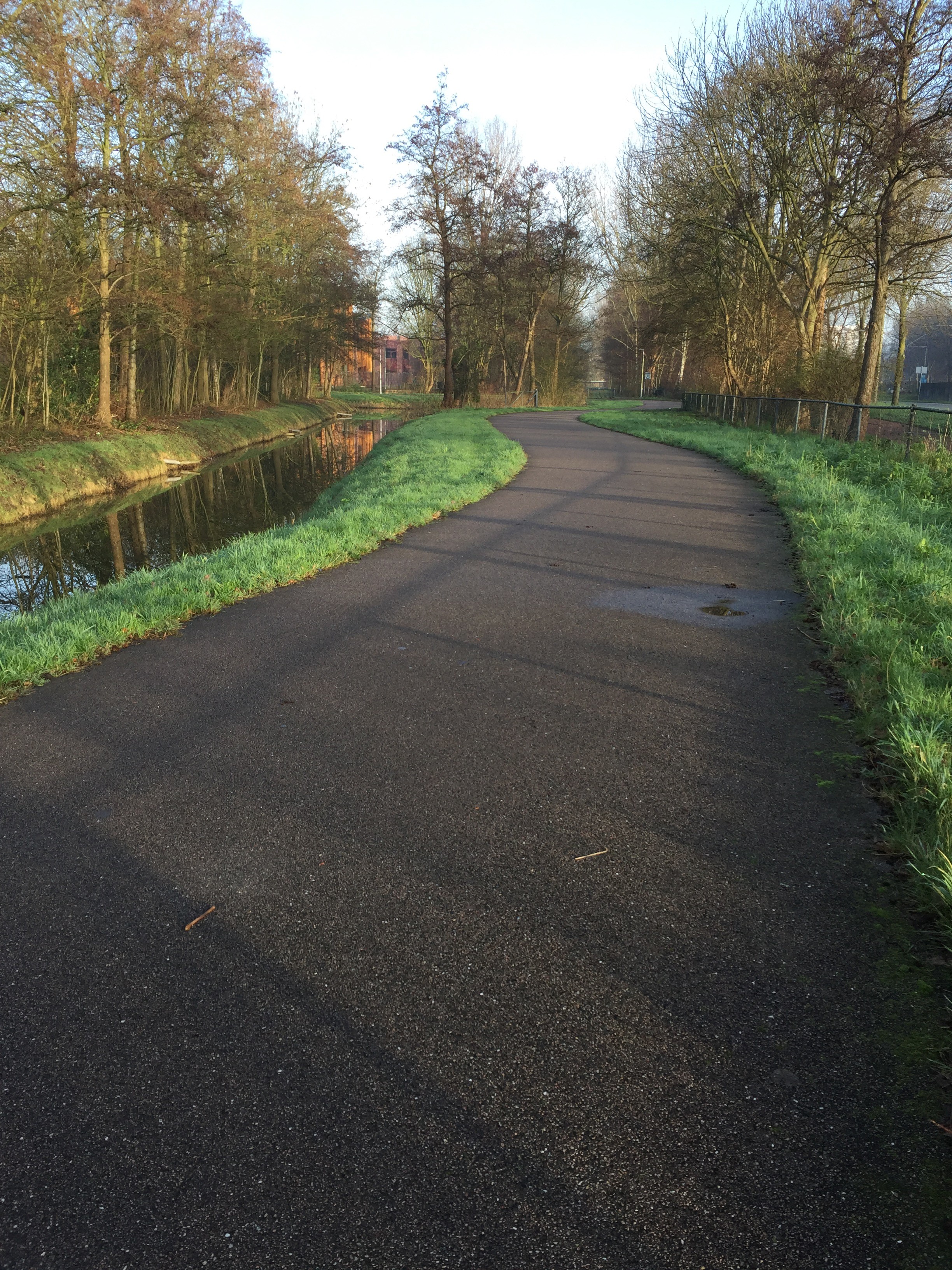 Eerste hardloop rondje van het nieuwe jaar